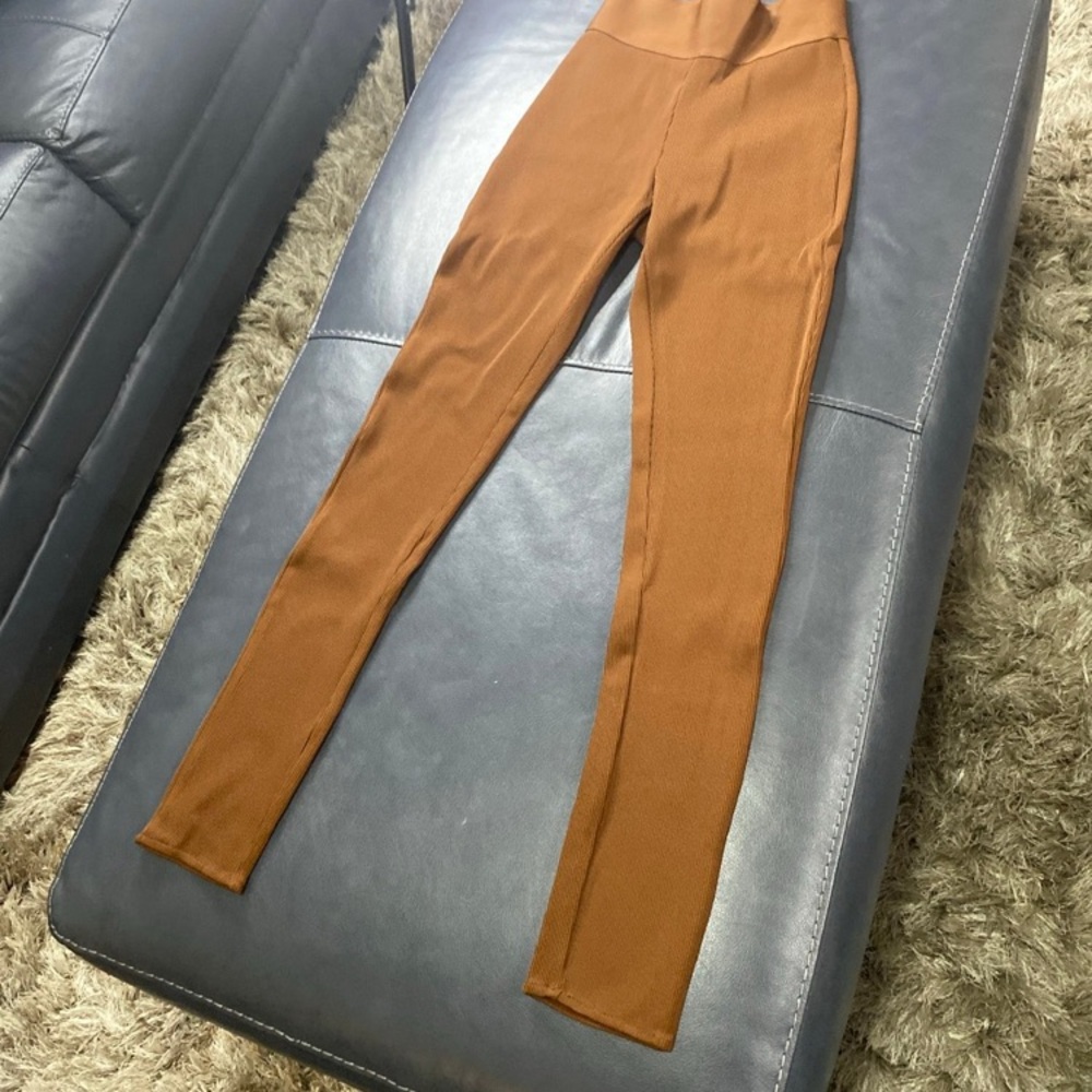 Women's Brown High-Waisted Pants